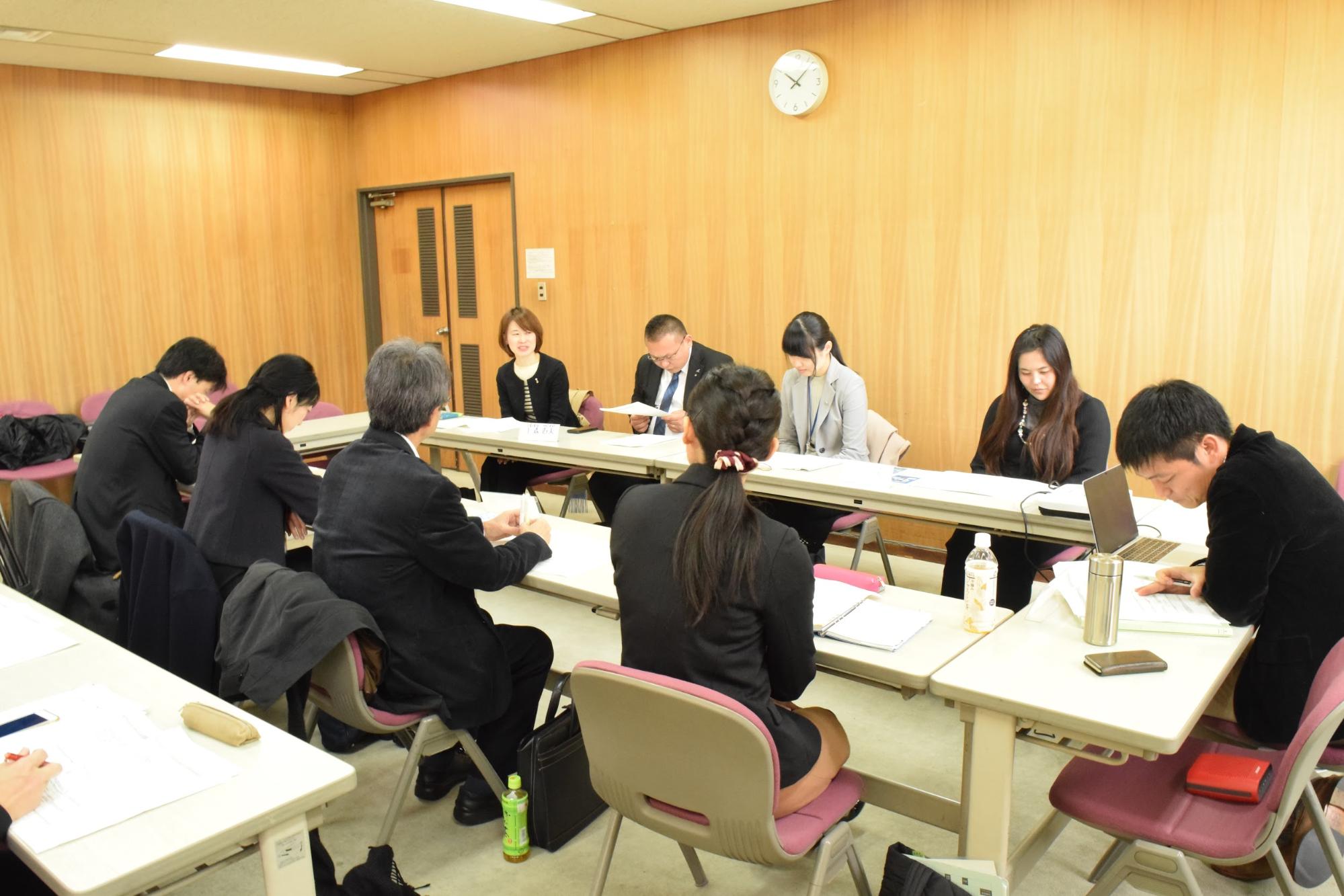 滋賀県未来ワーキング会議の様子